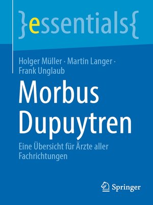 cover image of Morbus Dupuytren